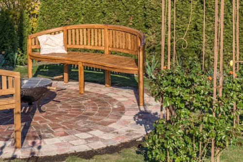 تصویر 2 از نیمکت چوبی ساده + موجود در اندازه و مدل های مختف